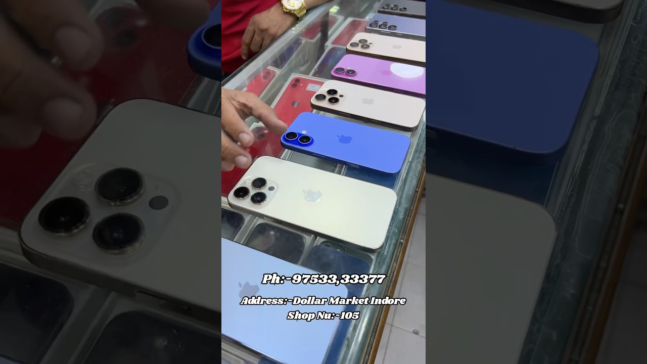 iPhone starts from ₹3000 😱, Dollar Market Indore / Rakhi sale is on