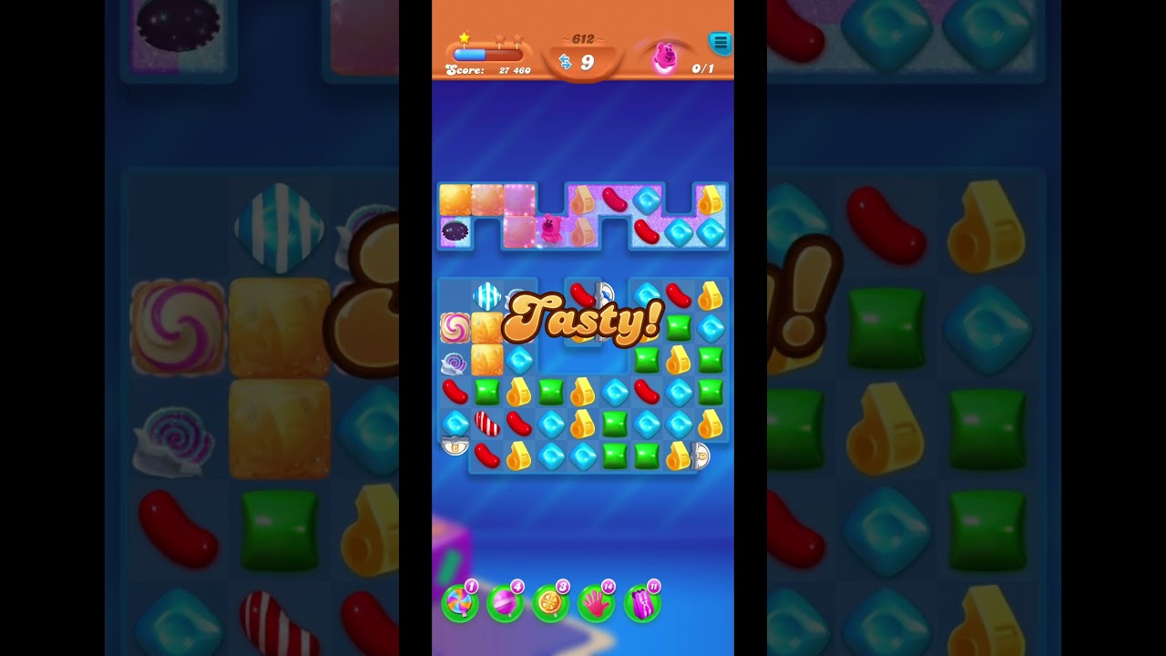 Candy Crush Soda Saga Level 612 Strategy