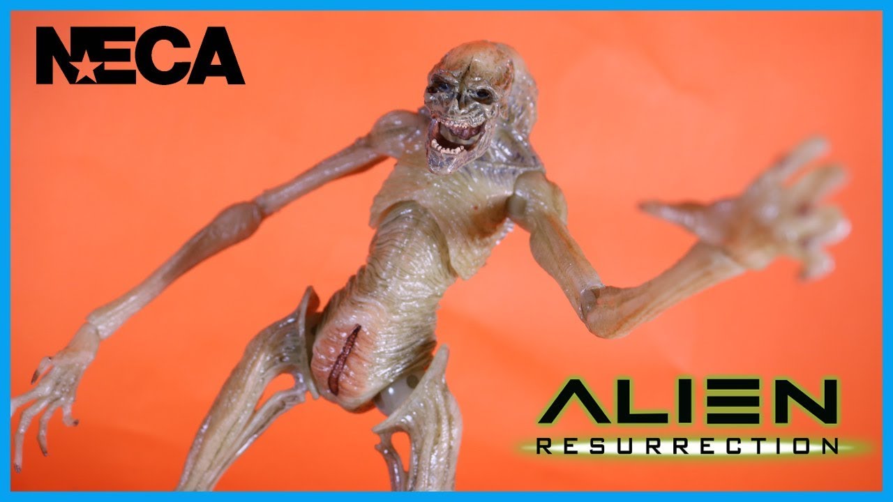 NECA Toys Alien Resurrection NEWBORN ALIEN XENOMORPH Action Figure Toy Review