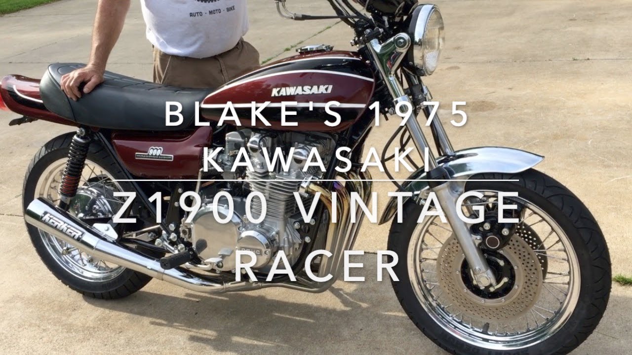 Blake's 1975 Kawasaki Z1900 Vintage Kawasaki Racer