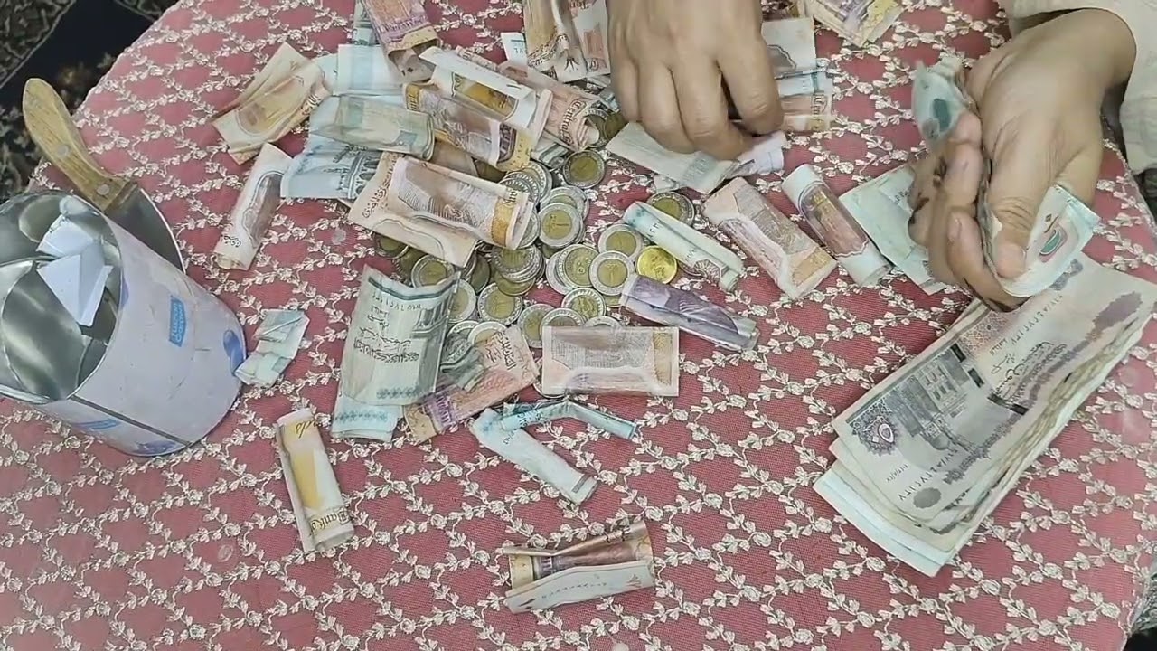واخيرا🎊 فتحت حصاله رمضان 2026🎉طلع فيها كام ⁉️اتصدمت من المبلغ وهحقق بيه كل احلامى 💃
