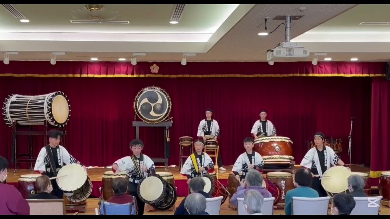 2026/2/23　朱鷺の苑　「序」　加賀豊年太鼓保存会