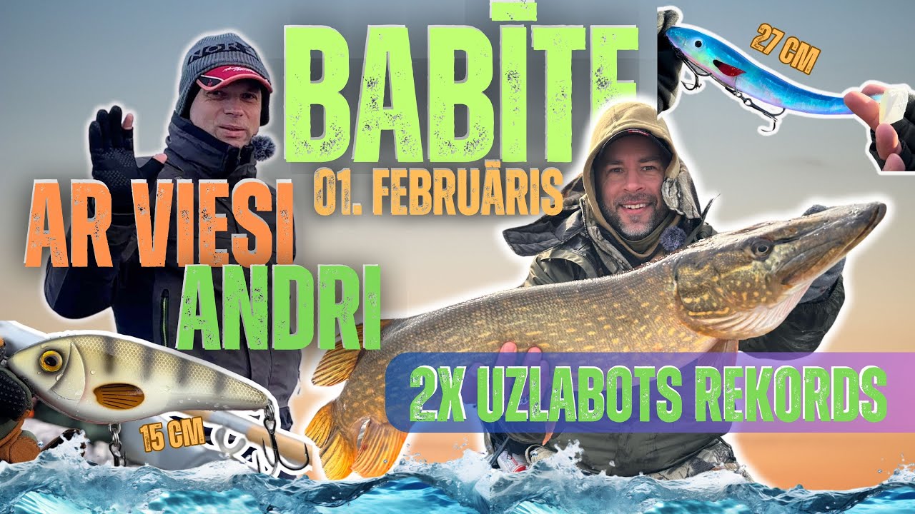 Cope ko neaizmirsīšu! 🏆 2x uzlaboti Renāra līdaku rekordi un Andra Top mānekļi! 🎣
