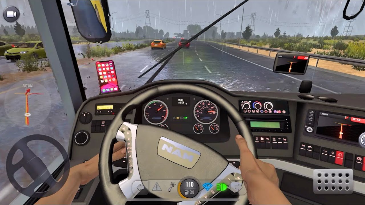 Transport Simulator - Coach Bus Driving SEATTLE to PORTLAND | Bus Simulator Ultimate Mobile GamePlay