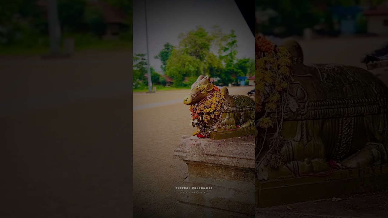 മഹാദേവന് പ്രിയപ്പെട്ട നന്ദികേശ്വരൻ Lord Shiva and Nandi , Vaikom temple 