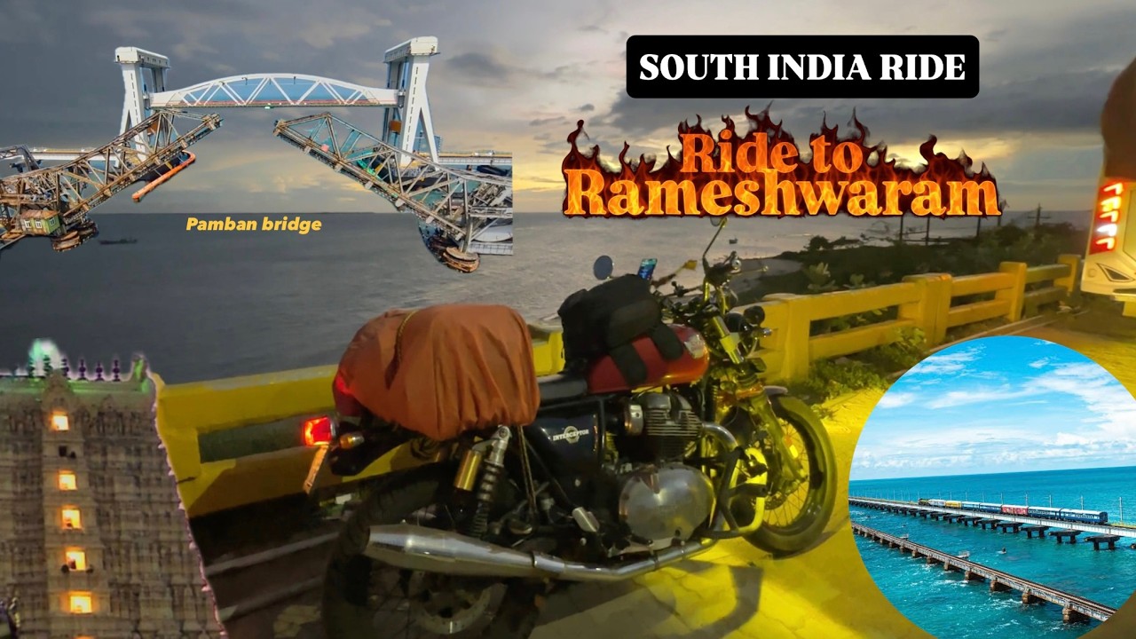 South India Ride EP-2 | Ride to Rameshwaram| 260 KM | Interceptor 650