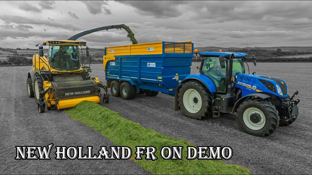 New Holland FR780 Forage Cruiser Demo Day