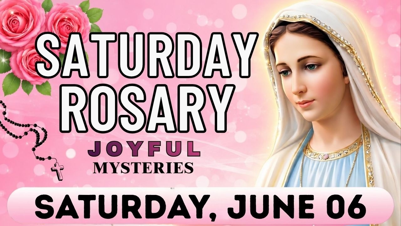 Holy Rosary Today | Saturday, June 6, 2026 | Joyful Mysteries Virtual Rosary | Pray the Rosary