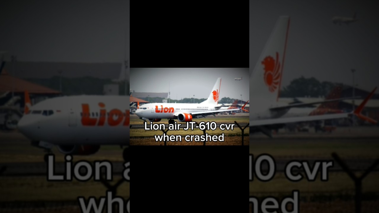 Lion air JT-610 cvr when crashed |#lionair #crash #planecrash #aviation #fypシ゚viral