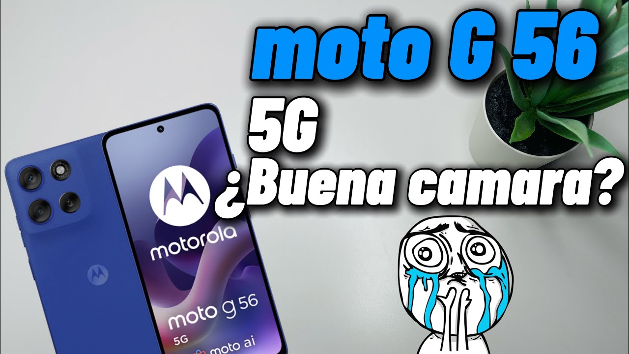 Motorola moto g56 5G un GAMA MEDIA con BUENA CÁMARA y otras cosas. 