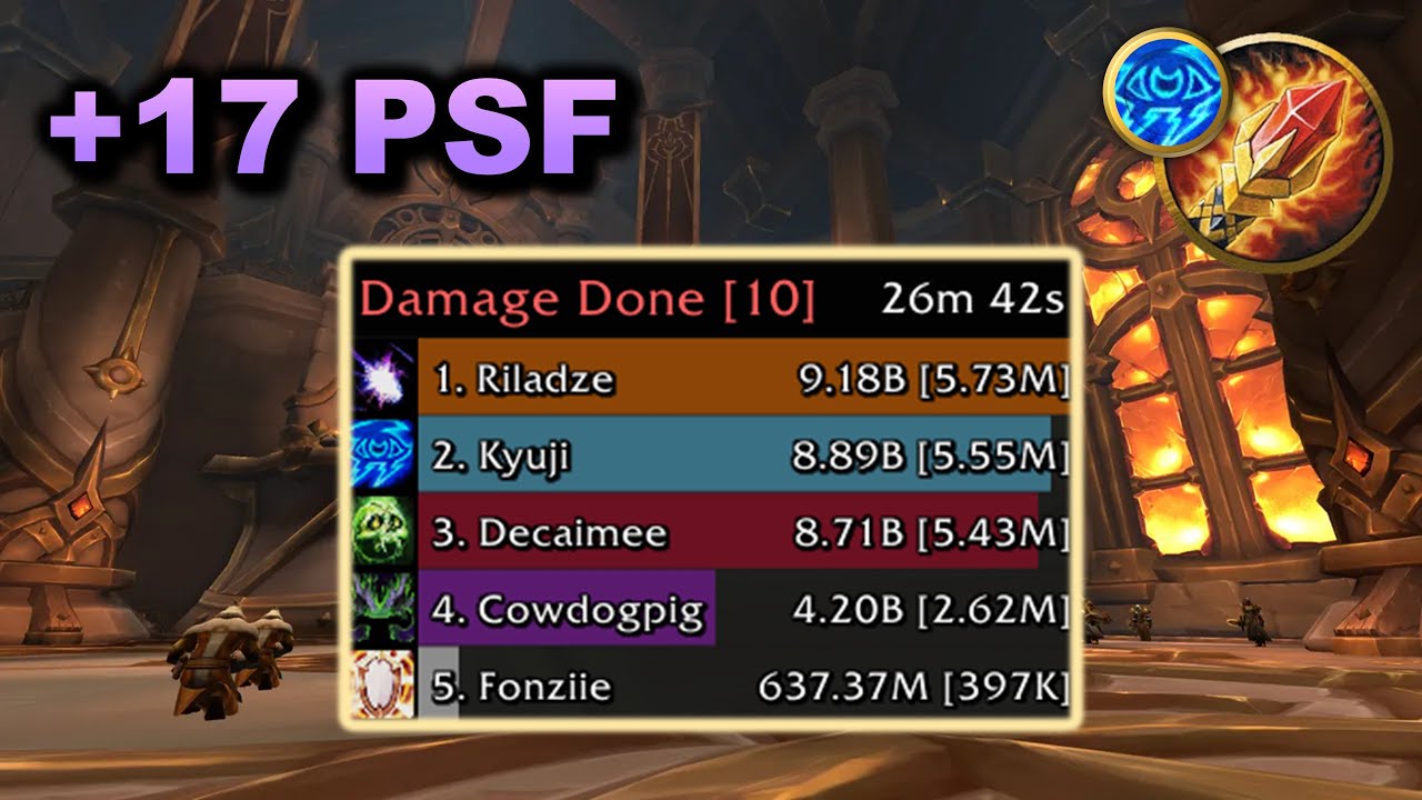 5.5M Overall Arcane Mage M+ PoV | +17 Priory of the Sacred Flame  WoW 11.1.5 The War Within Season 2