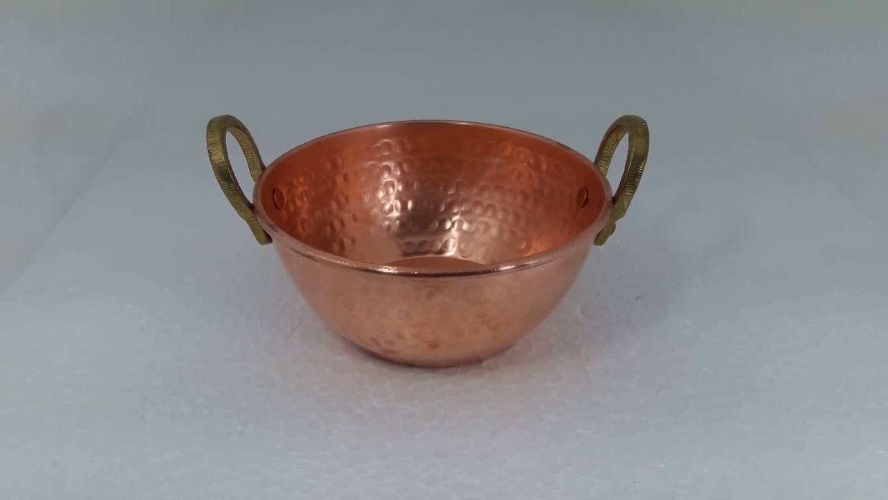 Tacho de Cobre Puro 1 Litro - Artesanato L&iacute;der