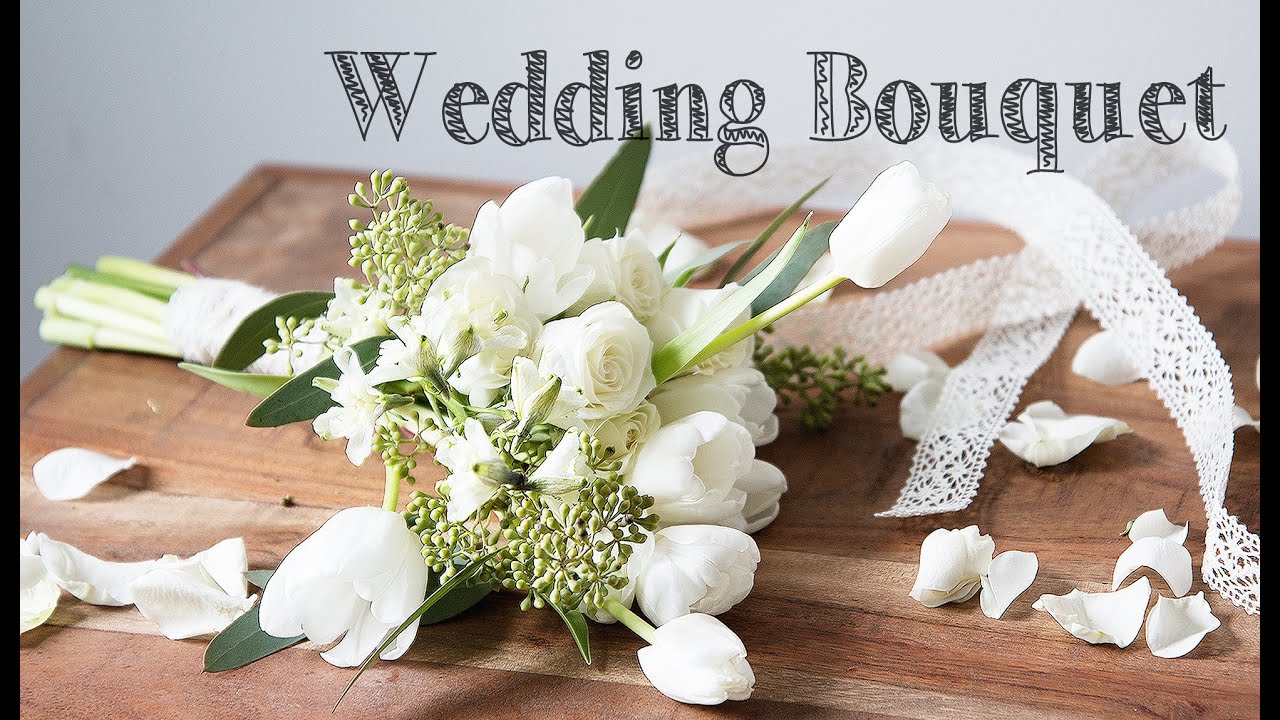 웨딩 부케 만들기 #2, DIY wedding bouquet