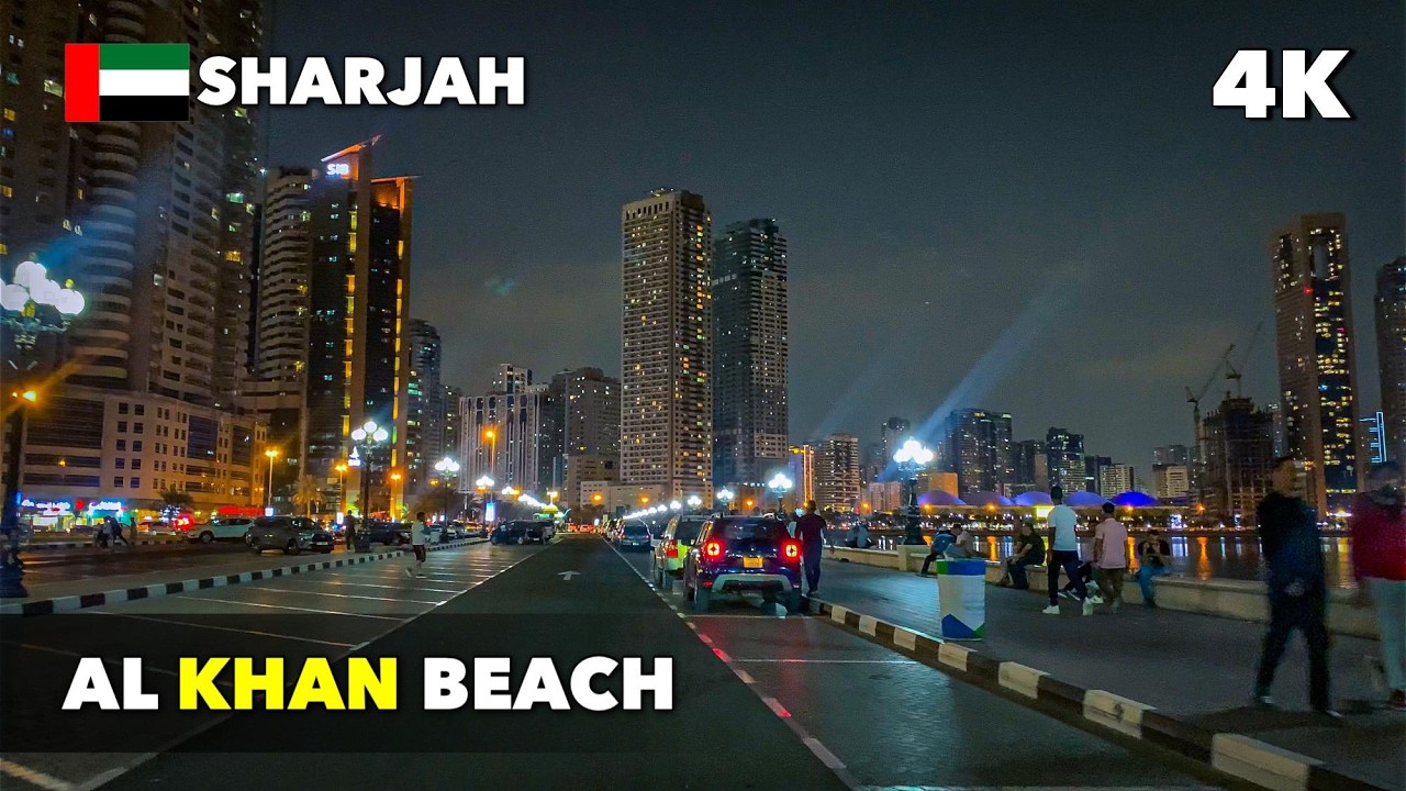 🇦🇪This is Sharjah Like Never Before: A Walk from Al Qasba to Al Mamzar!