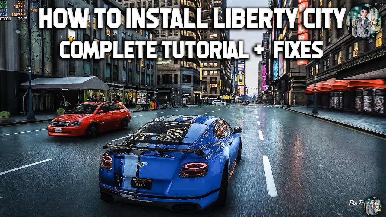How to install LIBERTY City Map Mod + Traffic Complete Tutorial | No Traffic And Water Problem Fixed