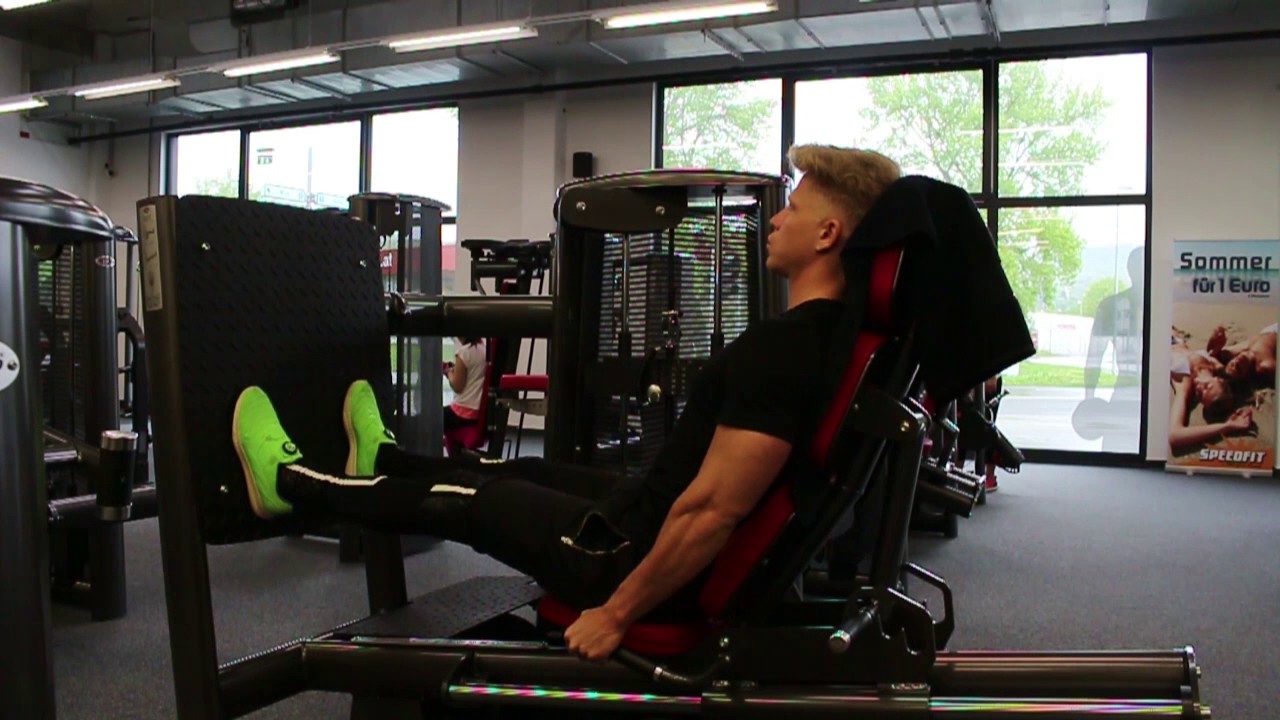 Beinpresse - Training der Beinmuskulatur