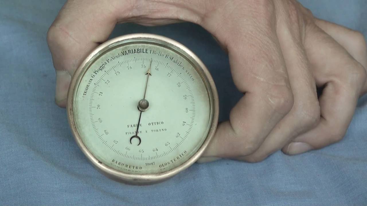 Pressure testing an Aneroid Barometer