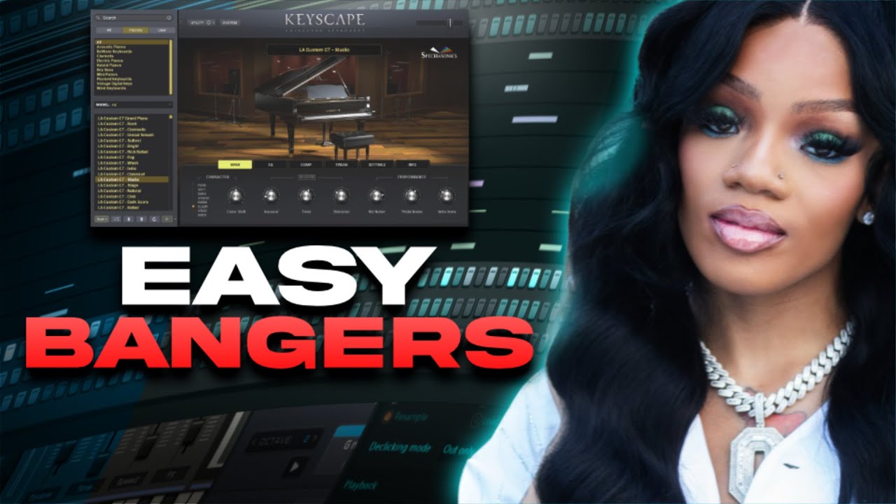 How to Make a SIMPLE Beats For Glorilla BANGERS | FL Studio 21 Tutorial