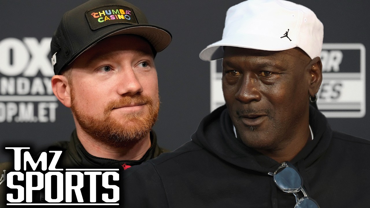 Racing Champ Tyler Reddick comes to Michael Jordan's defense | TMZ Sports Ep 2/18/26