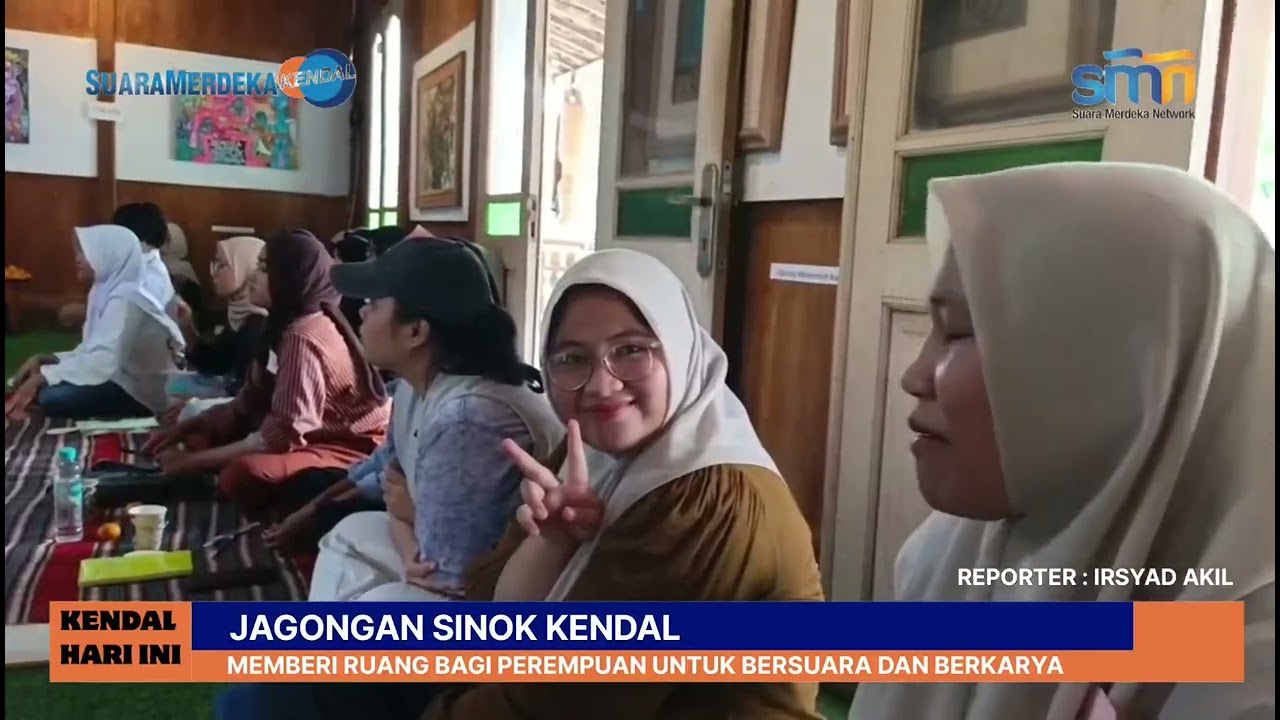 Jagongan Sinok Kendal, Memberi Ruang Bagi Perempuan Untuk Bersuara dan Berkarya