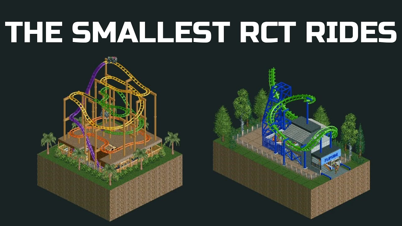 Roller Coaster Tycoon - Ultra Small Builds