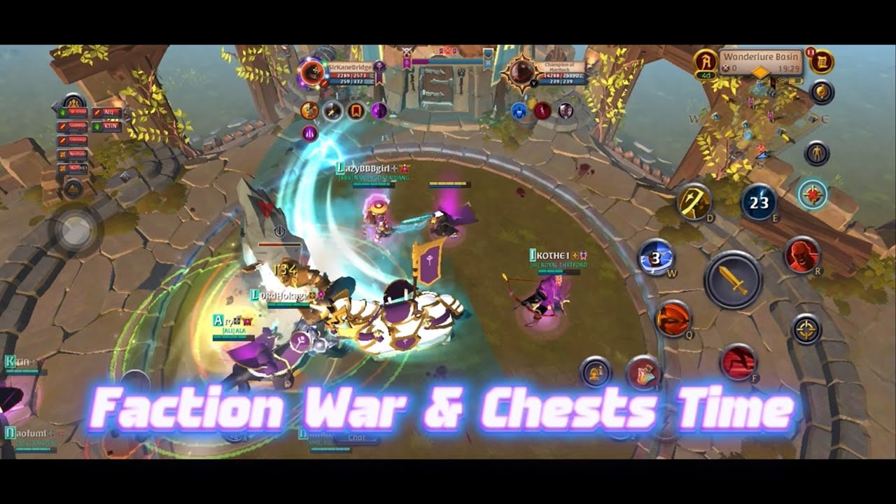 Thetfort Faction Wars, Camps & Chests Time 🎁 Thetfort Fights (05) ♠️ KA Gaming on Albion Online