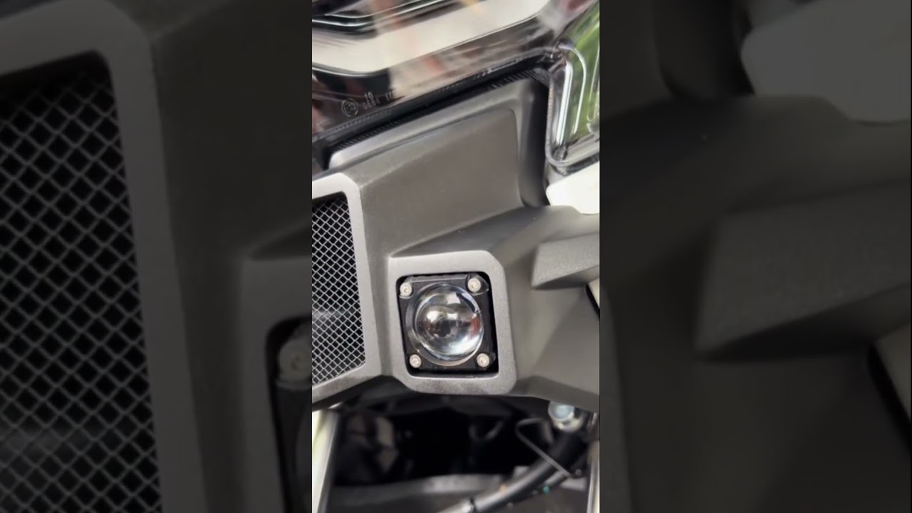 New Nmax 2025 tech turbo,winglet installation LED #yamaha #ledlights #nmax155 #nmaxthailand