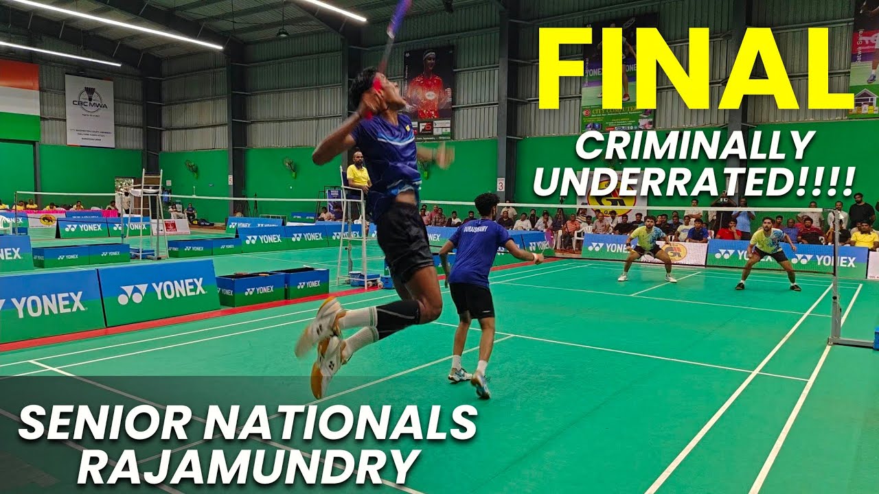 SHANKAR PRASAD/AKSHAN SHETTY VS PREJAN/NISHANT | ALL INDIA SENIOR RANKING BADMINTON MD-RAJAMUNDRY 