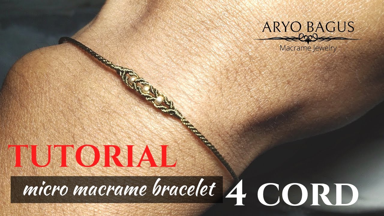 macrame bracelet tutorial | friendshipbracelet #tutorialmacrame #diybracelets