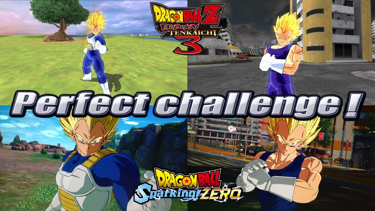 Super Vegeta & Vegeta End Perfect Challenge BT3 Vs SZ