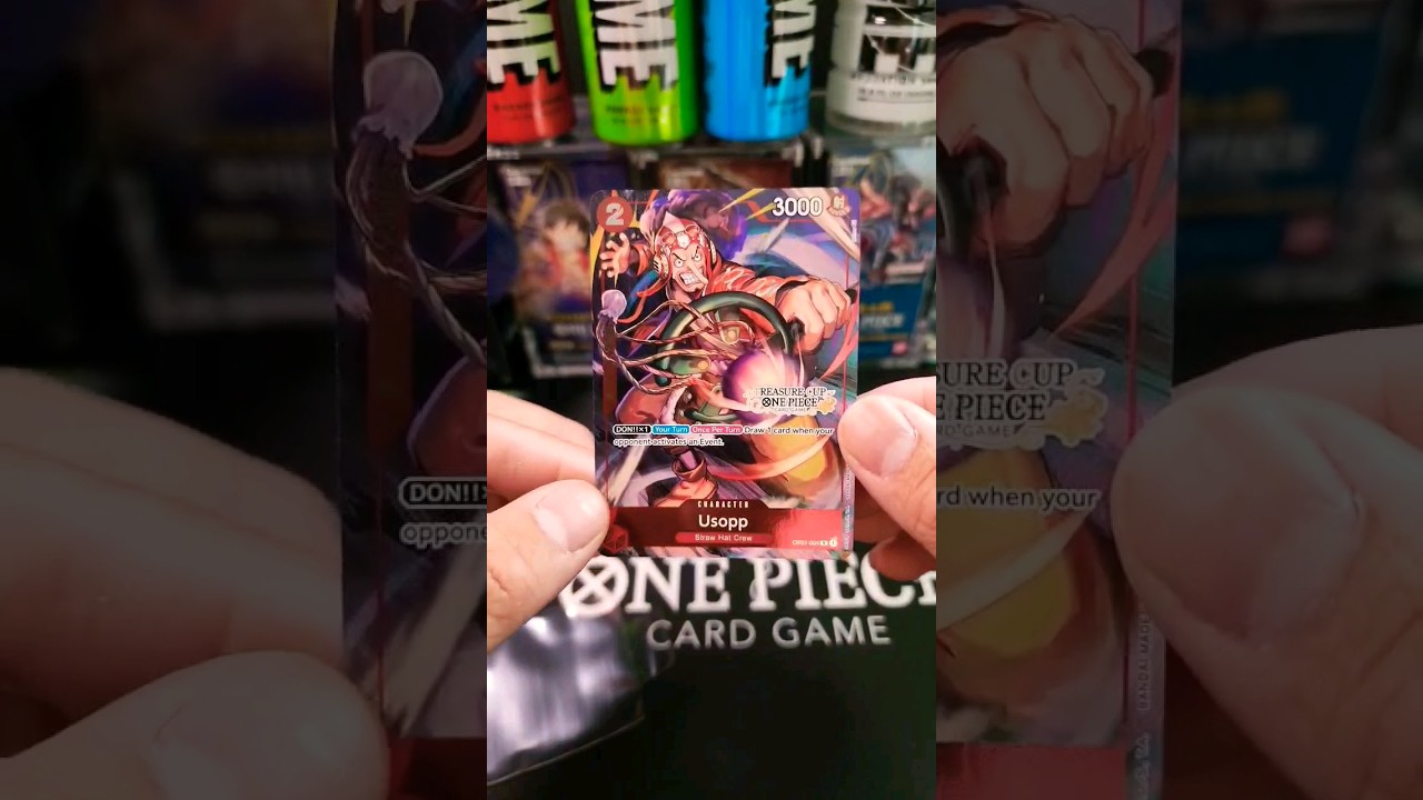 Usopp Treasure cup top 16 #onepiece #onepiececardgame #onepiece #anime #tcg #trending #shorts