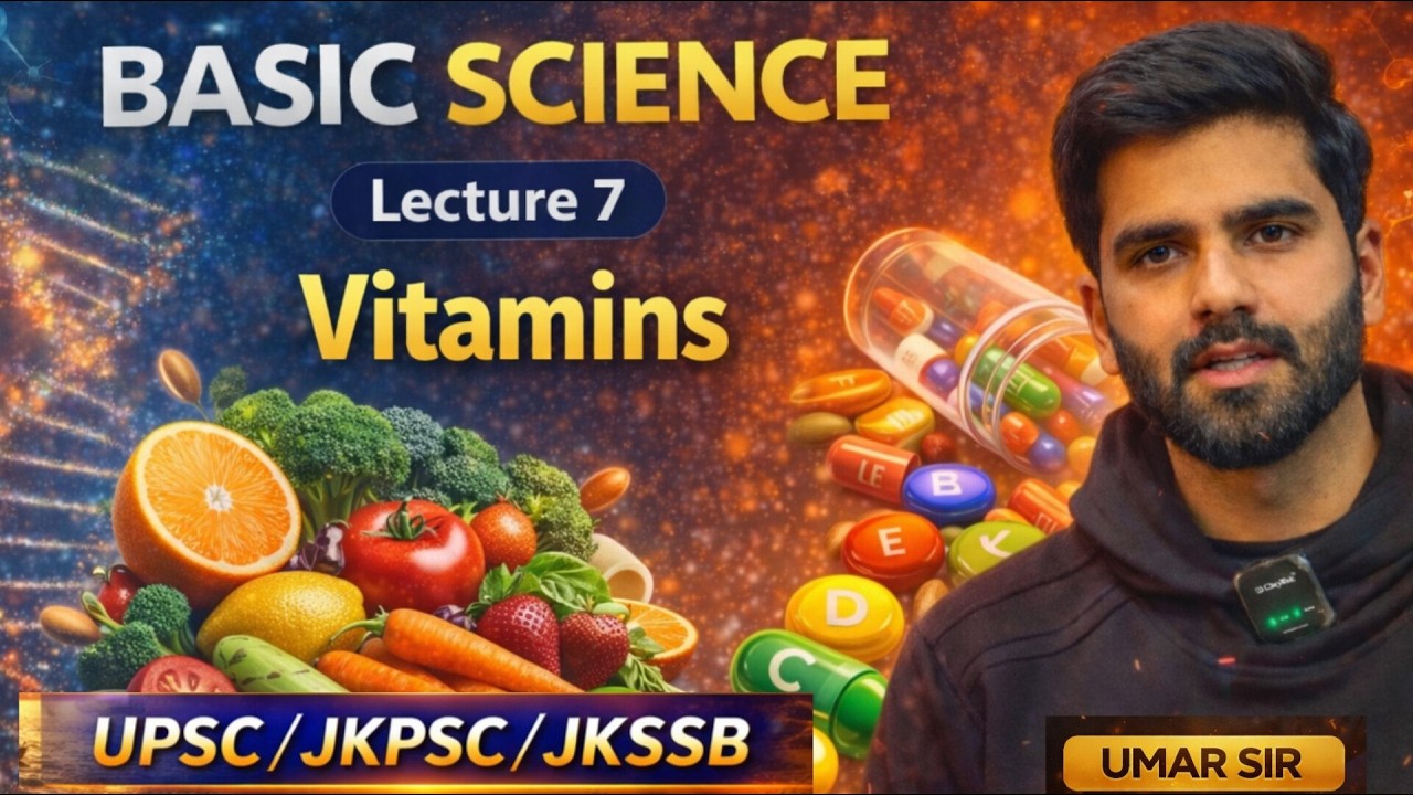 VITAMINS |UPSC/JKPSC/JKSSB|
