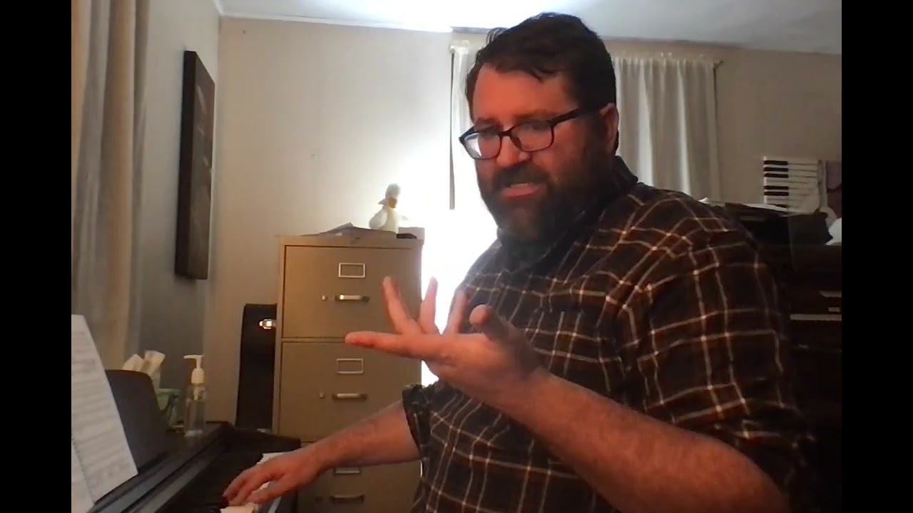 Soprano Final Te Deum Rehearsal video Meas. 163-End