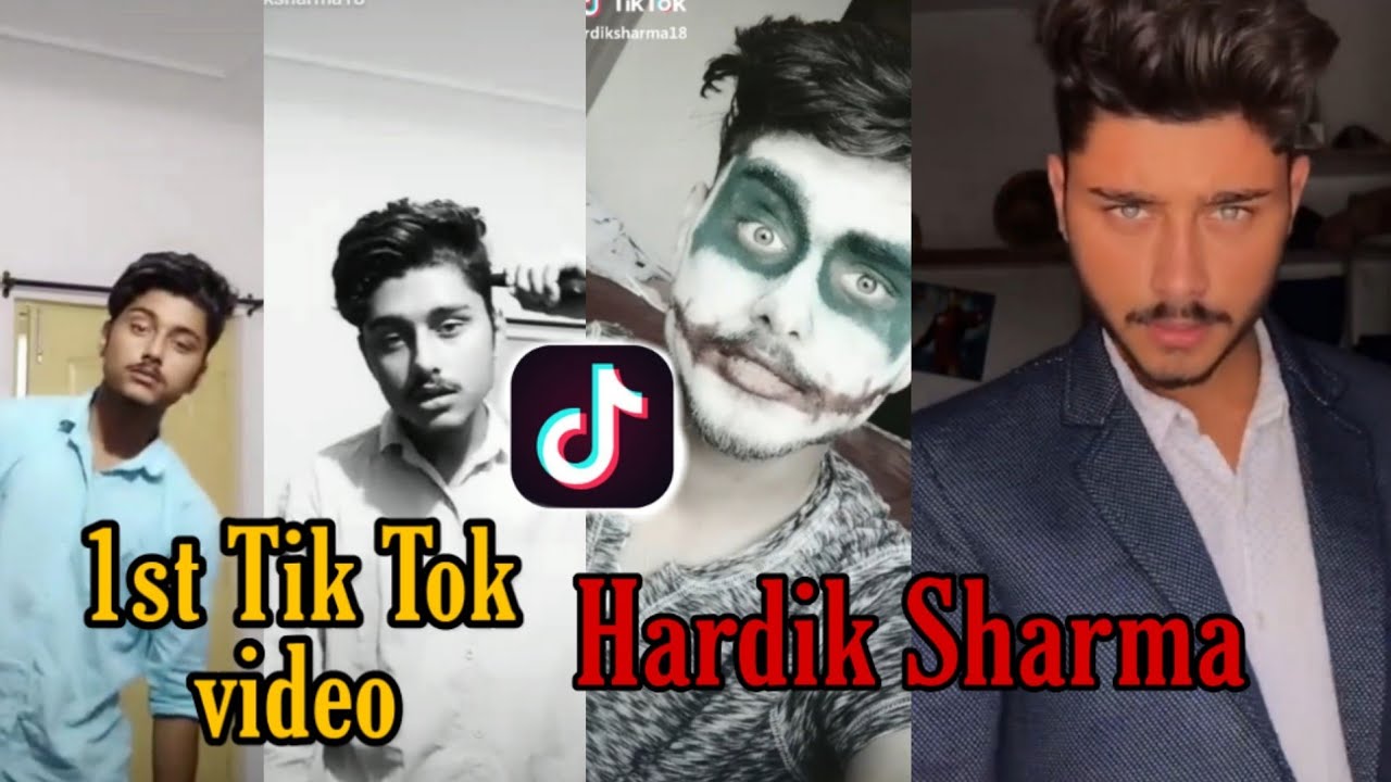 Hardik Sharma 1st Tik Tok Video| Old Tik Tok of Hardik Sharma
