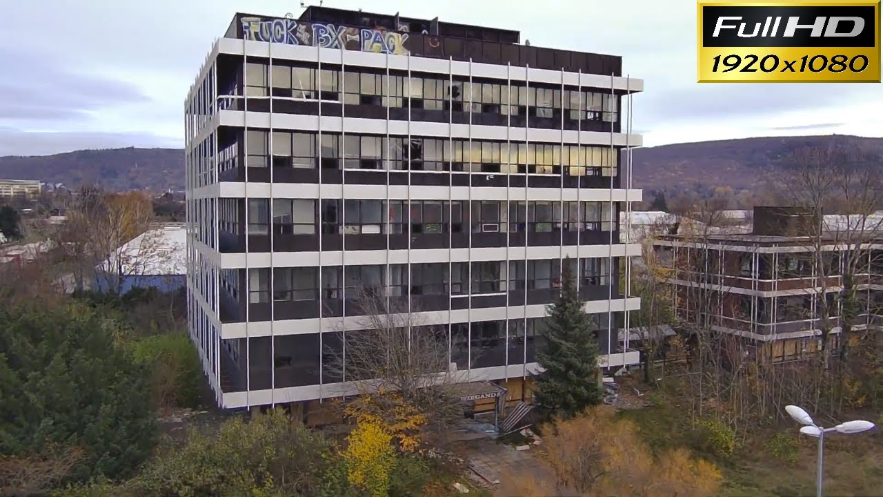 Lost Place Ettlingen Gewerbegebiet (SJRC F11 4K Pro)