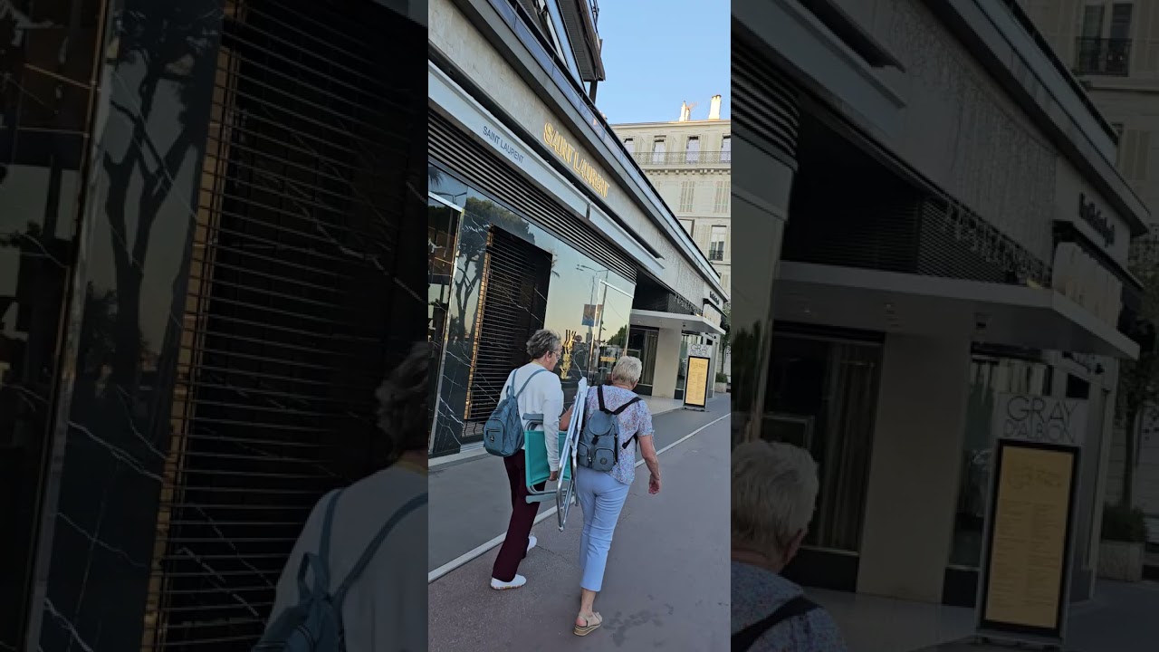 Cannes - Walk on Le croisette
