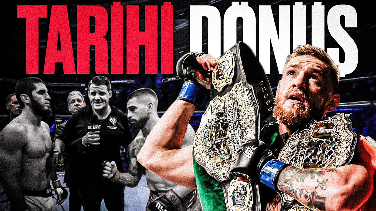 Conor Mcgregor TARİHİN EN BÜYÜK GERİ DÖNÜŞÜNÜ YAPACAK I Islam Makhachev Ilia Topuria MAÇI İPTAL