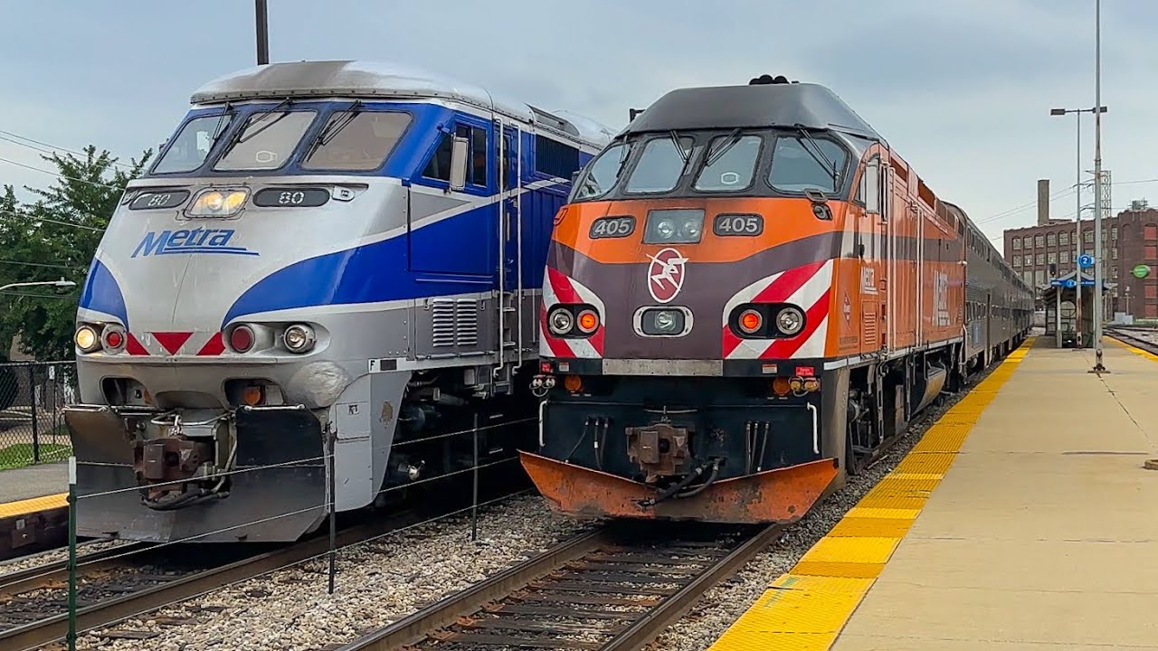 Metra and Amtrak’s Crazy Rush Hours at Western Avenue - Tons of Locomotive Moves and Epic Consists