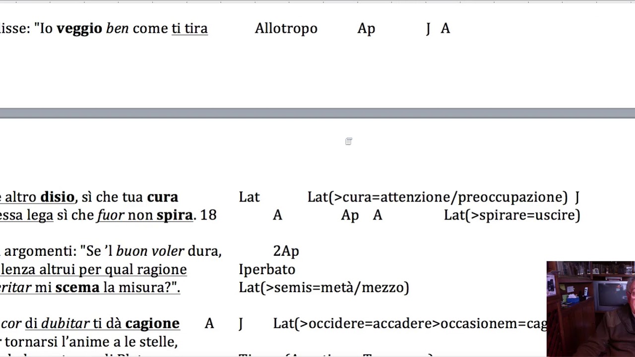 DIVINA COMMEDIA:  PARADISO, CANTO IV