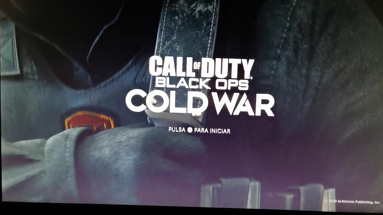 Solución error black ops cold War
