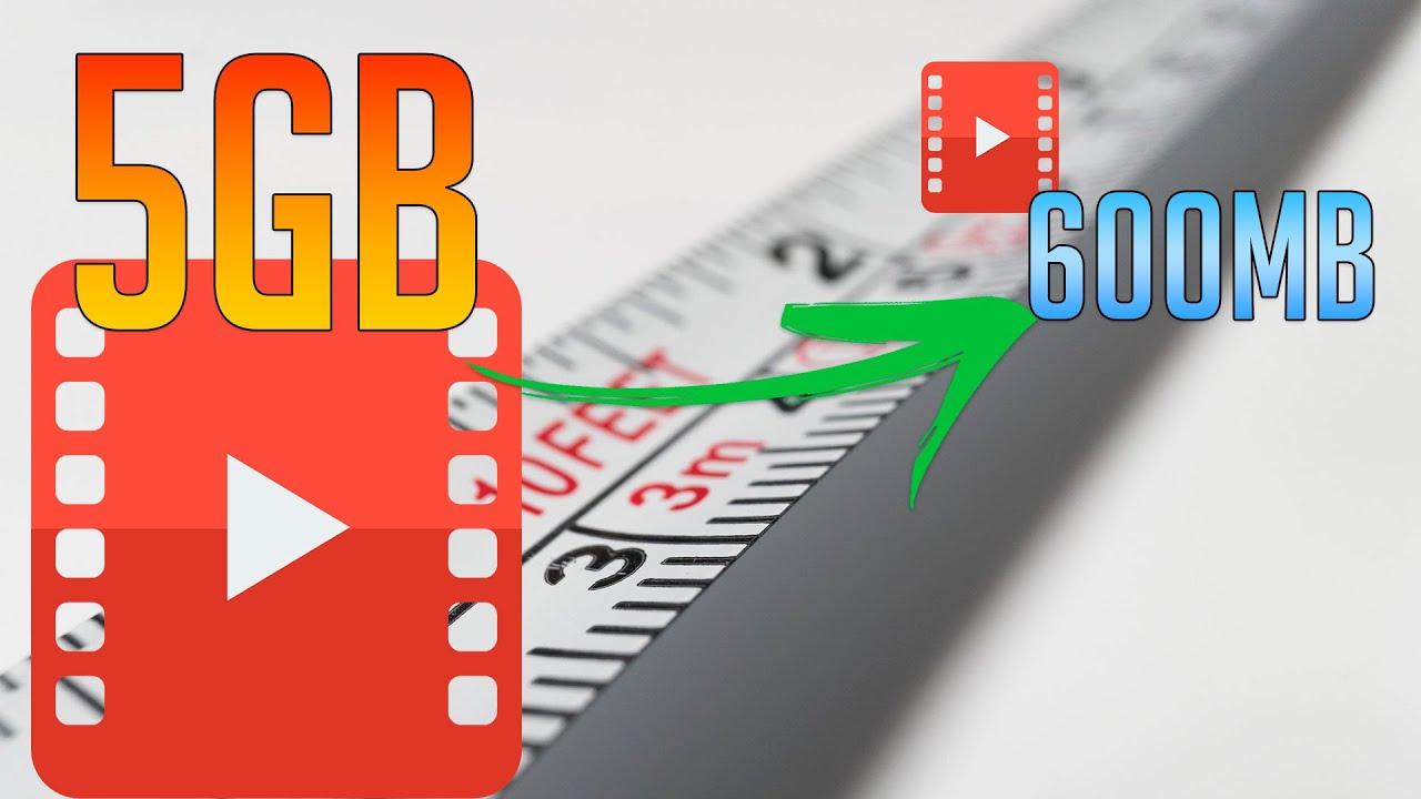 🤯 REDUCE el TAMAÑO de tus VÍDEOS sin perder CALIDAD  y GRATIS
