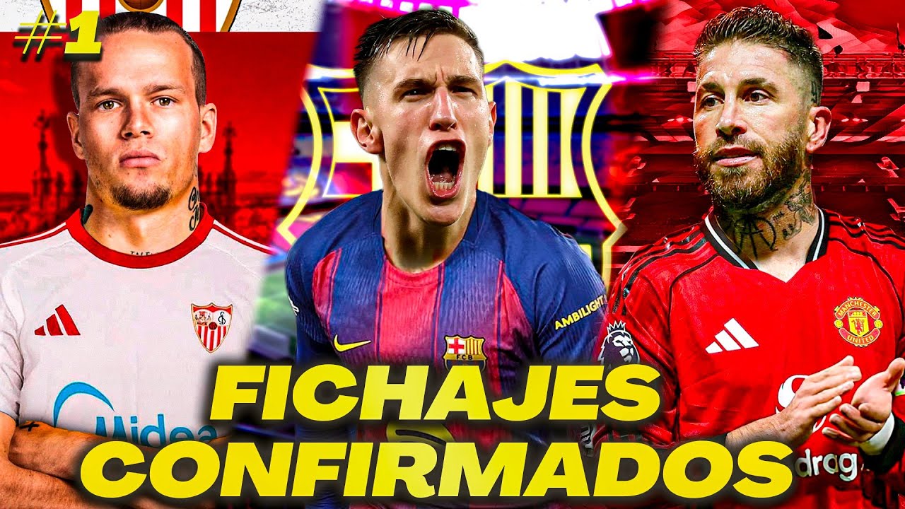 &Uacute;LTIMOS RUMORES y FICHAJES YA CONFIRMADOS 25/26 #1 ❄️