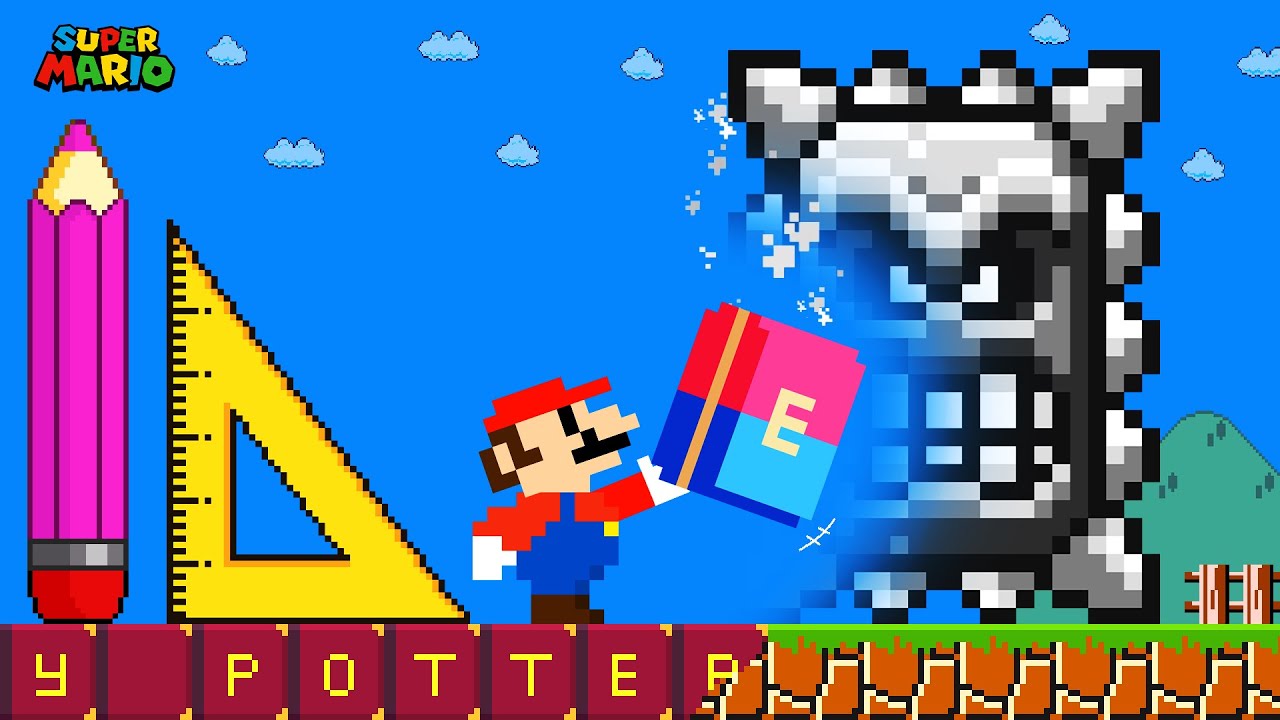 Когда всё, что может стереть Марио!