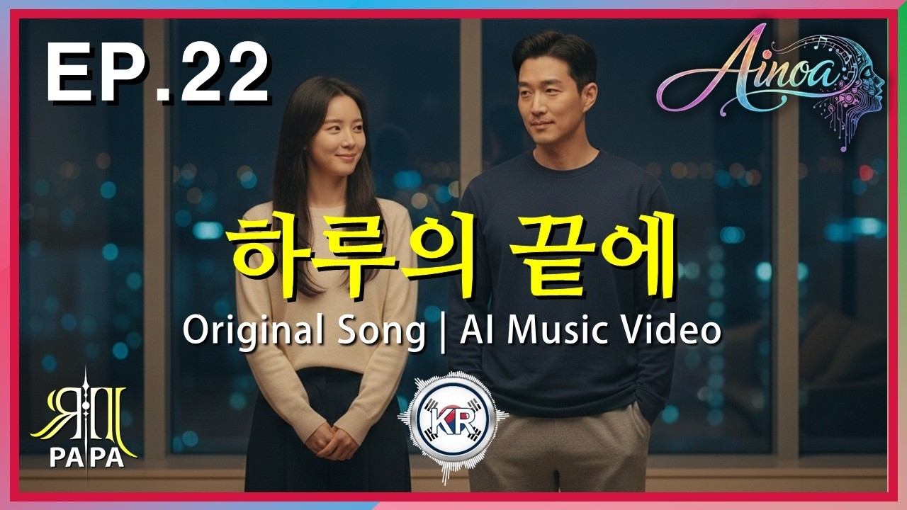 Noa Story EP.22 '하루의 끝에 - Reborn' Official MV(KR) | Original Song | AI Music Video