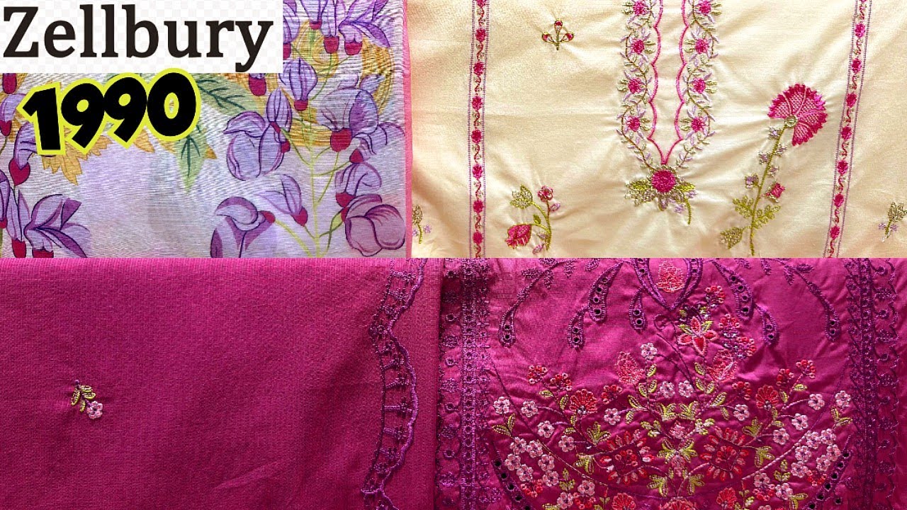 ZELLBURY New Collection 2026😍Zellbury Unstitched Collection 2026😍Zellbury Sale Price