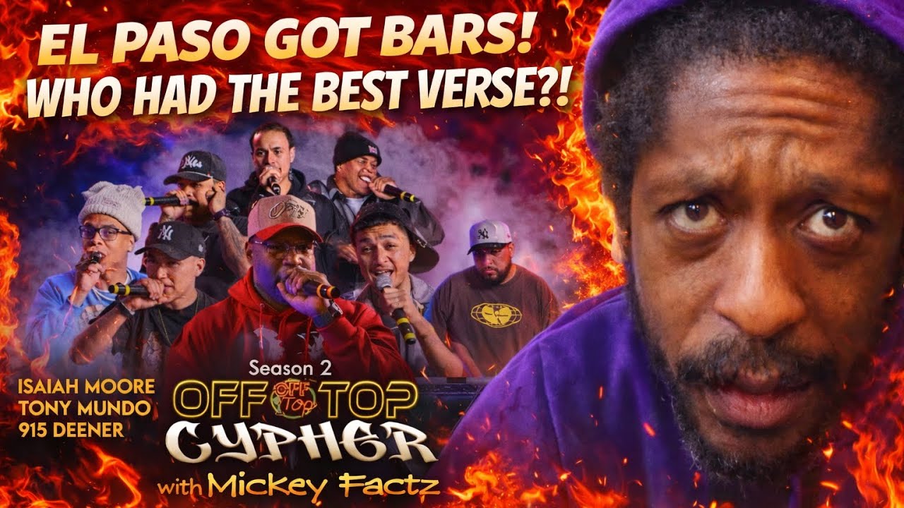 OFF TOP SEASON 2 CYPHER | LIVE MIC HIP-HOP CYPHER SHOWCASE FT. MICKEY FACTZ | Reaction