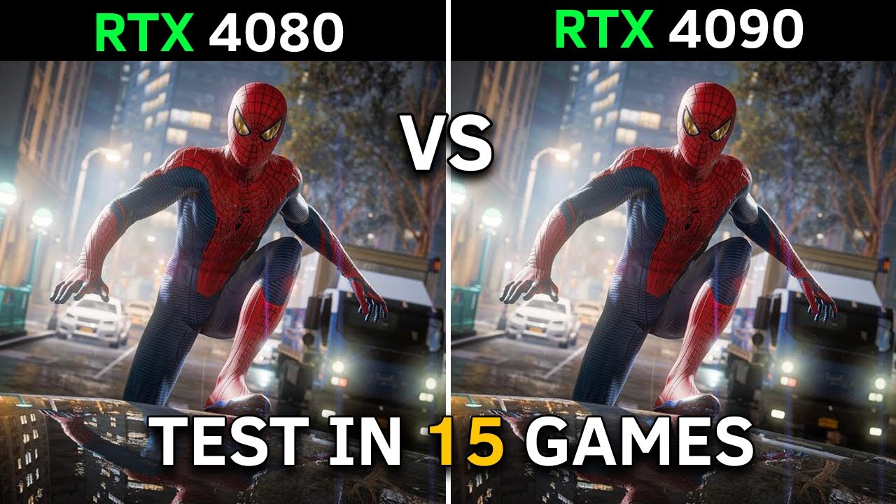 RTX 4080 vs RTX 4090 | Test In 15 Games at 4K
