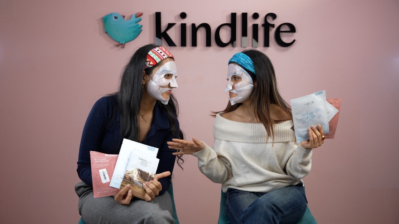 BFF Review | 5 K-Beauty Sheet Masks for Glass Skin Ep.2 | Glass Skin by kindlife