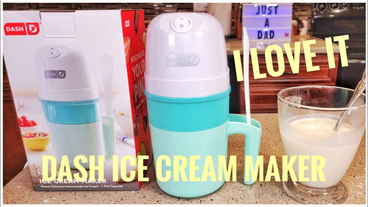 ОБЗОР Электрической мороженицы DASH My Pint. КАК ПРИГОТОВИТЬ МОРОЖЕНОЕ