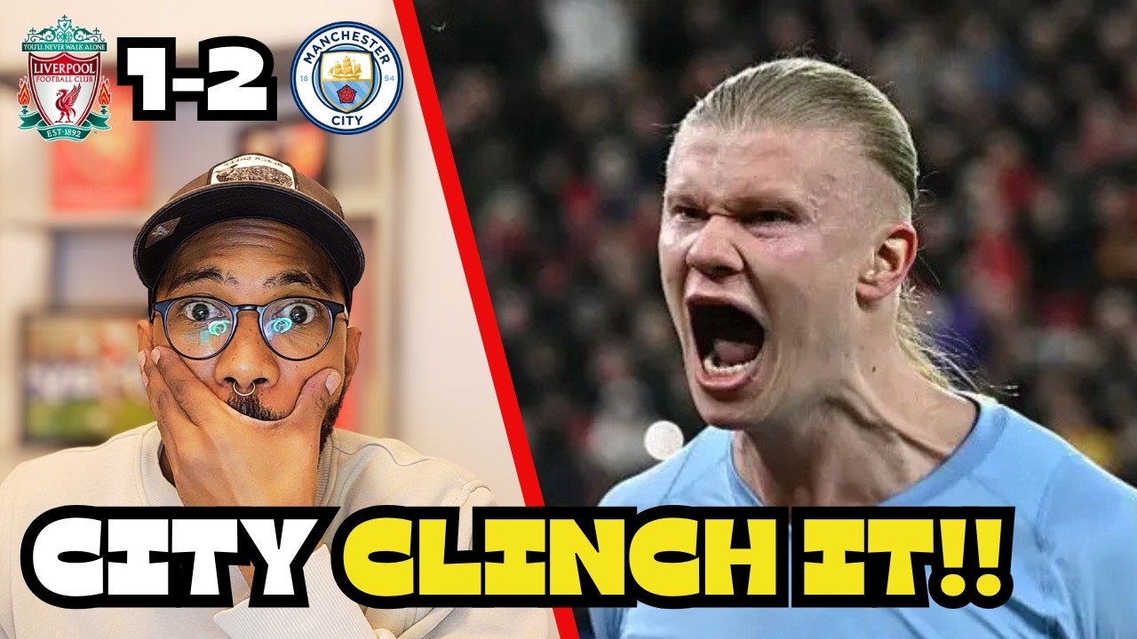 Liverpool 1-2 Man City MATCH REACTION | Liverpool THROW IT AWAY | Title race ALIVE!!
